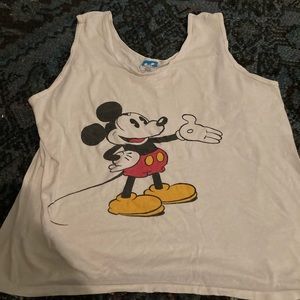 80’s Vintage Mickey Mouse Tank